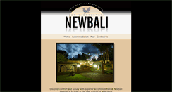 Desktop Screenshot of newbali.co.za